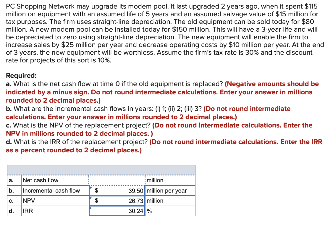 Solved PC Shopping Network may upgrade its modem pool. It