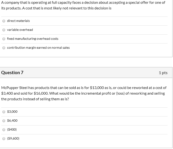 which-of-the-following-costs-is-not-relevant-in-chegg