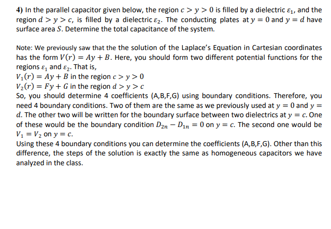 Solved 3) The cross section of the spherical configuration | Chegg.com