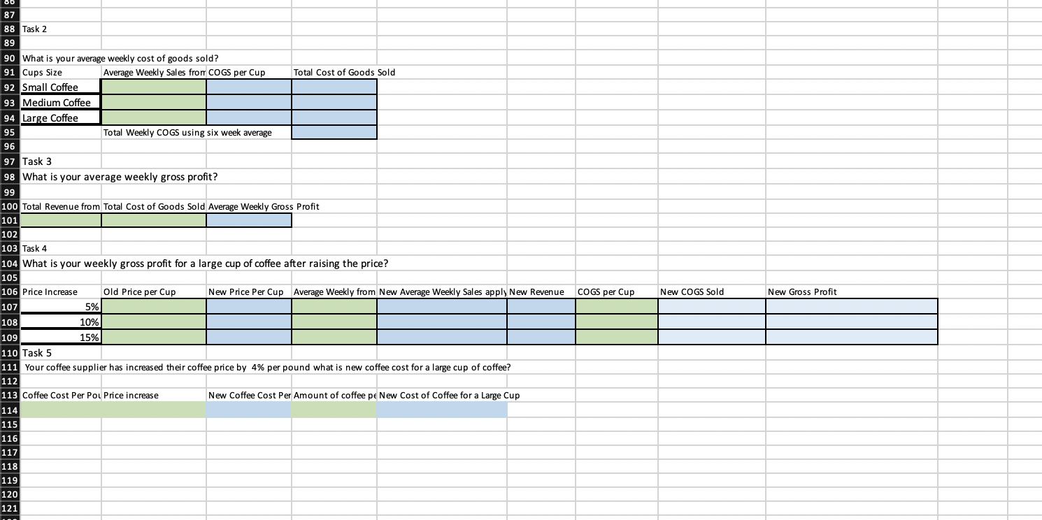 excel capstone assignment