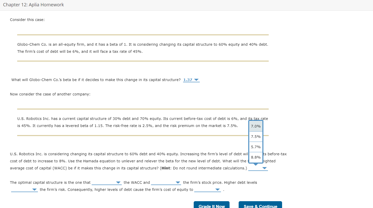 chapter 12 aplia assignment business communication