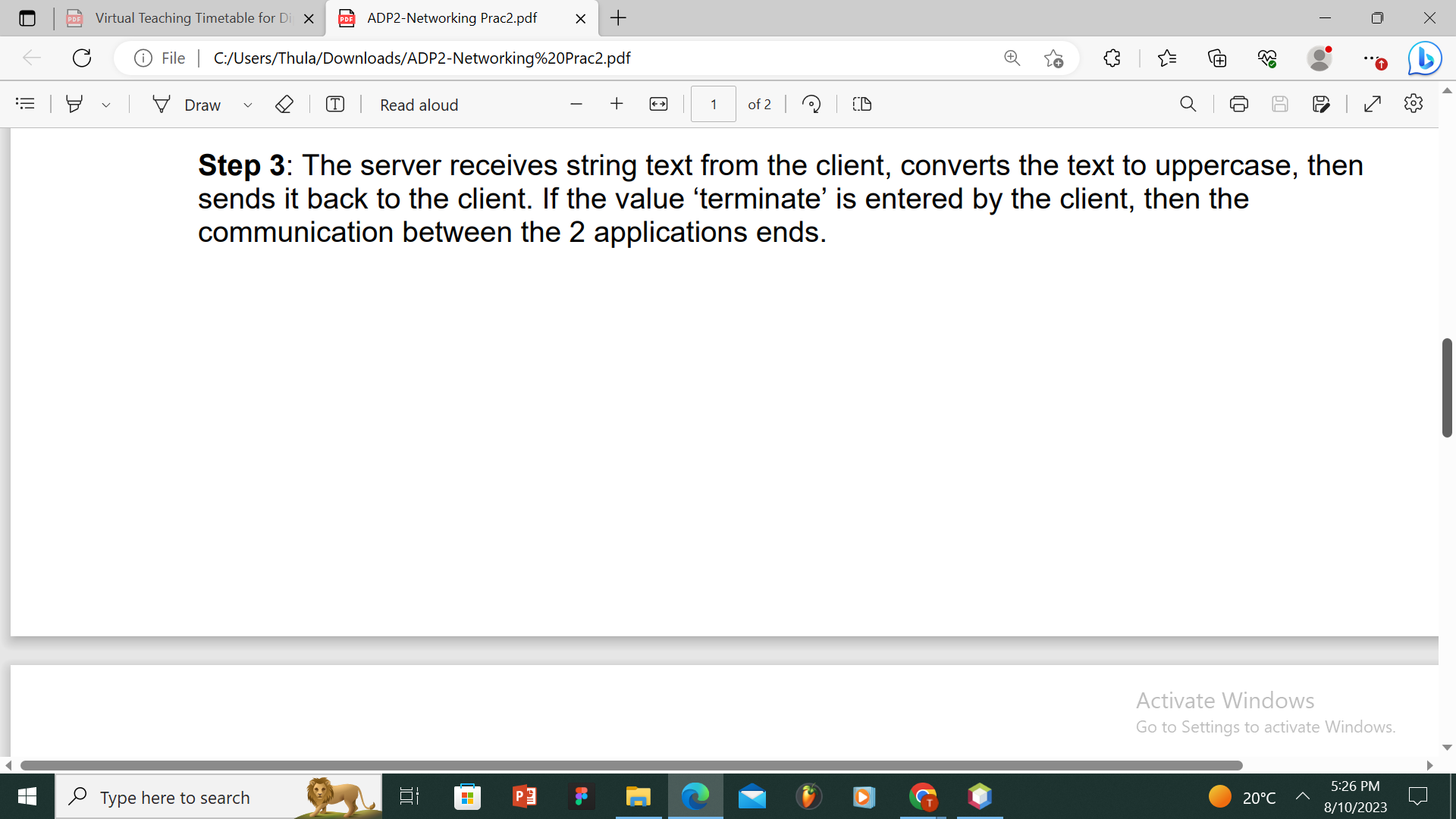 Solved Create a Java swing application with Networking | Chegg.com