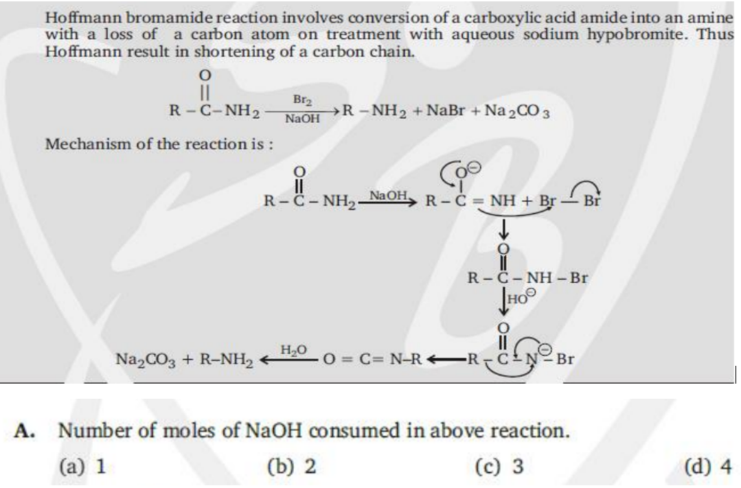 Write A Short Note On Hoffmann Bromamide Reaction