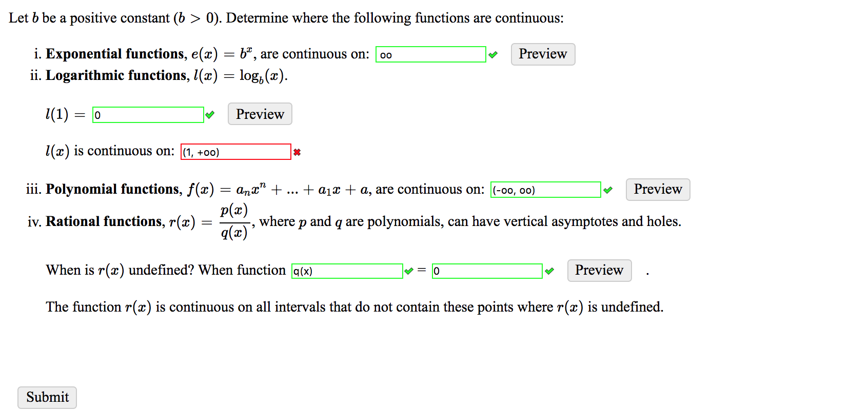 Solved Let B Be A Positive Constant 6 0 Determine Wh Chegg Com