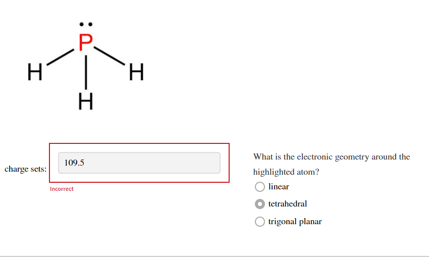 Solved For each molecule determine the number of charge sets