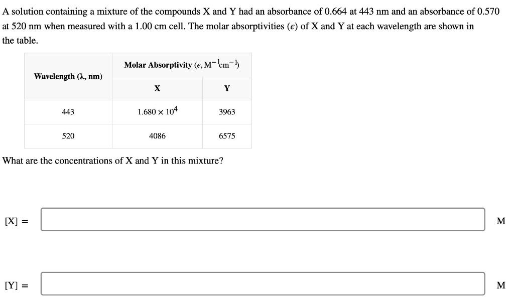 [Solved]: A solution containing a mixture of the compounds