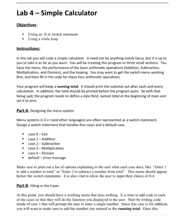 lab-4-simple-calculator-using-switch-statement-using-loop-e-lab-code