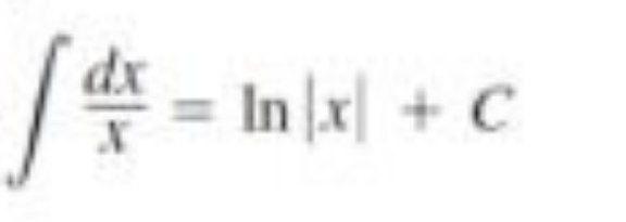 Solved /* = in In x + c | Chegg.com