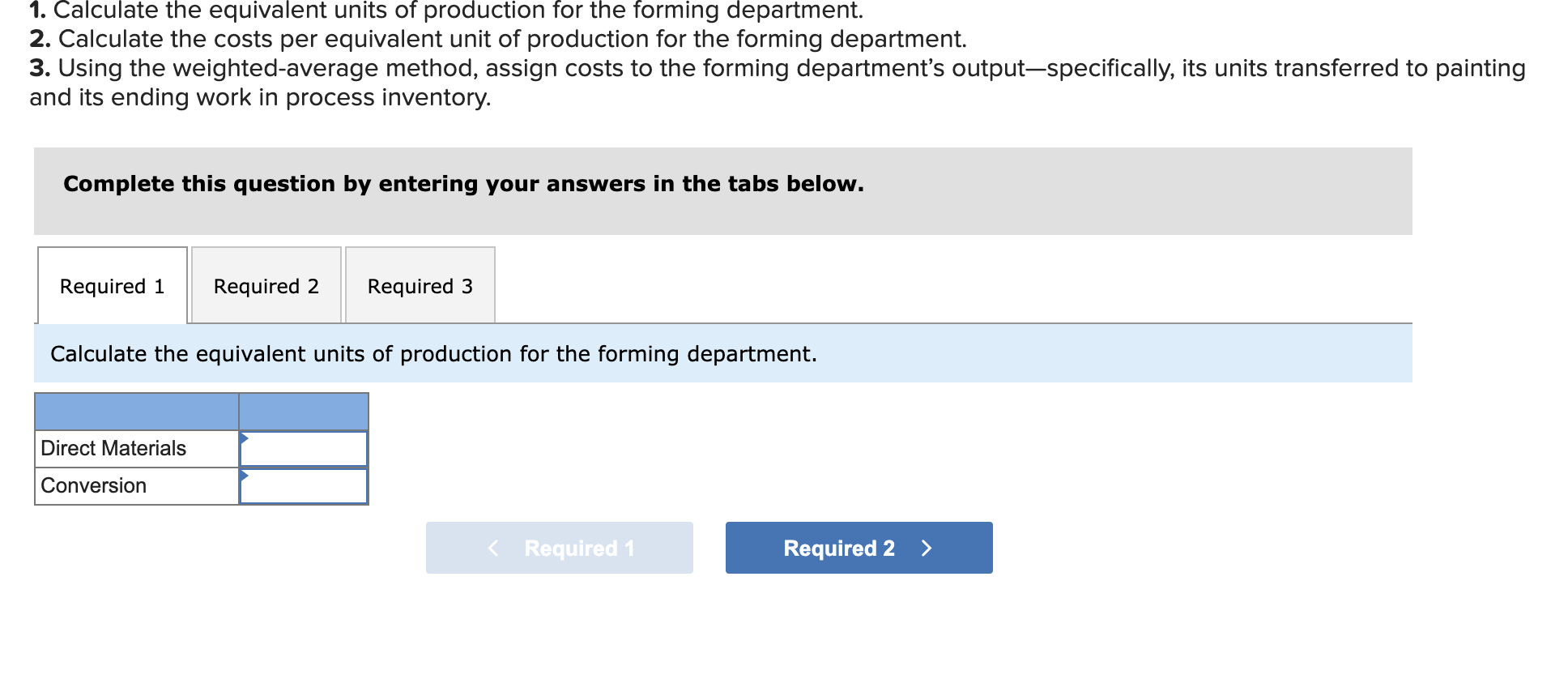 Solved Use the following information for the Exercises | Chegg.com