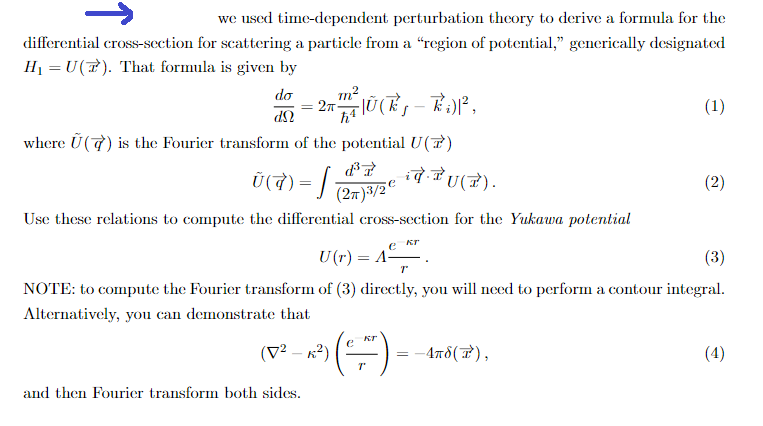 Solved we used time-dependent perturbation theory to derive | Chegg.com