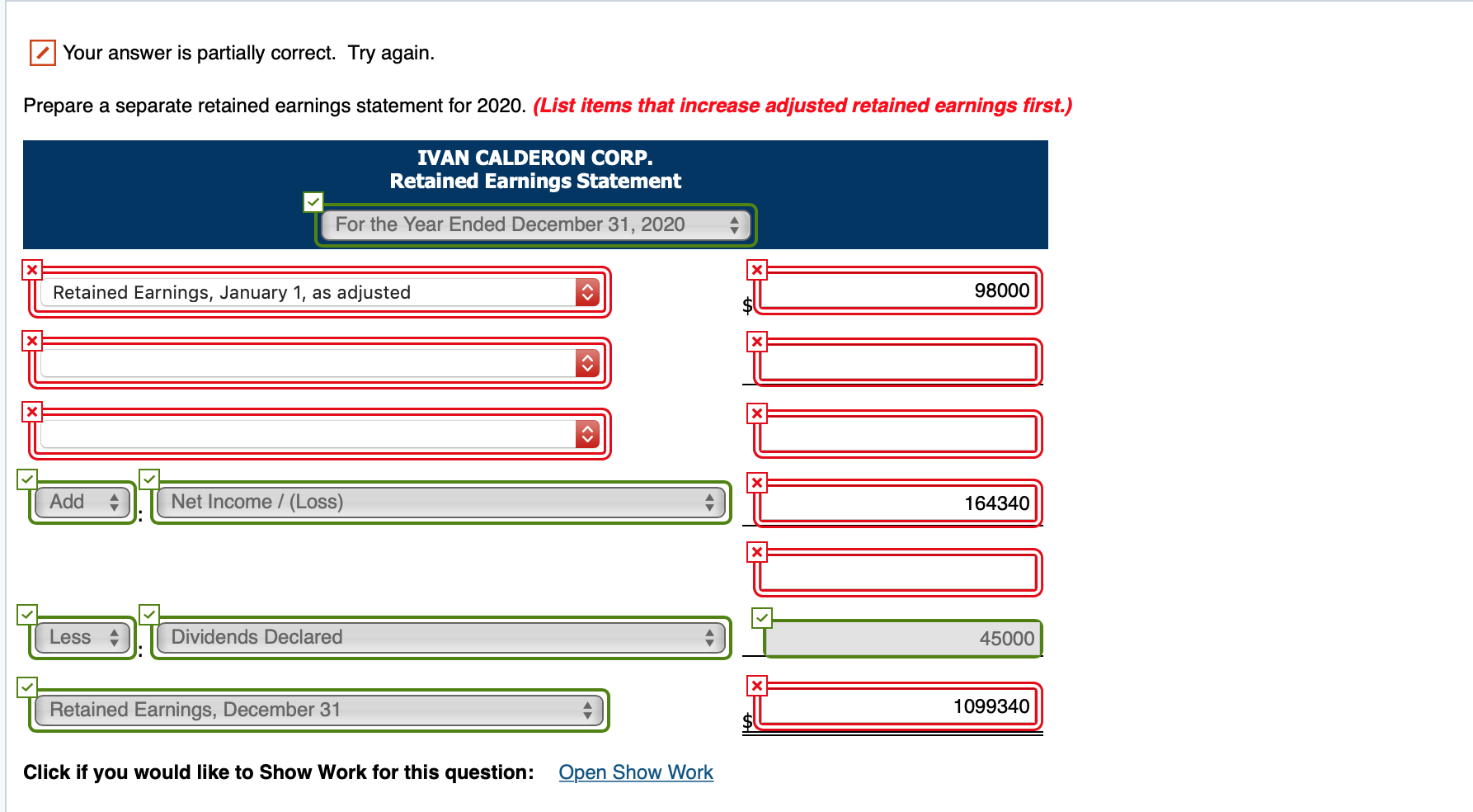 Solved Exercise 409 Presented below is information related