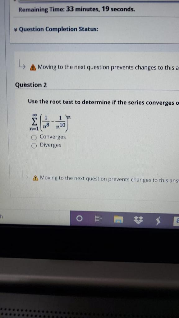 Solved Remaining Time: 33 minutes, 19 seconds. Question | Chegg.com