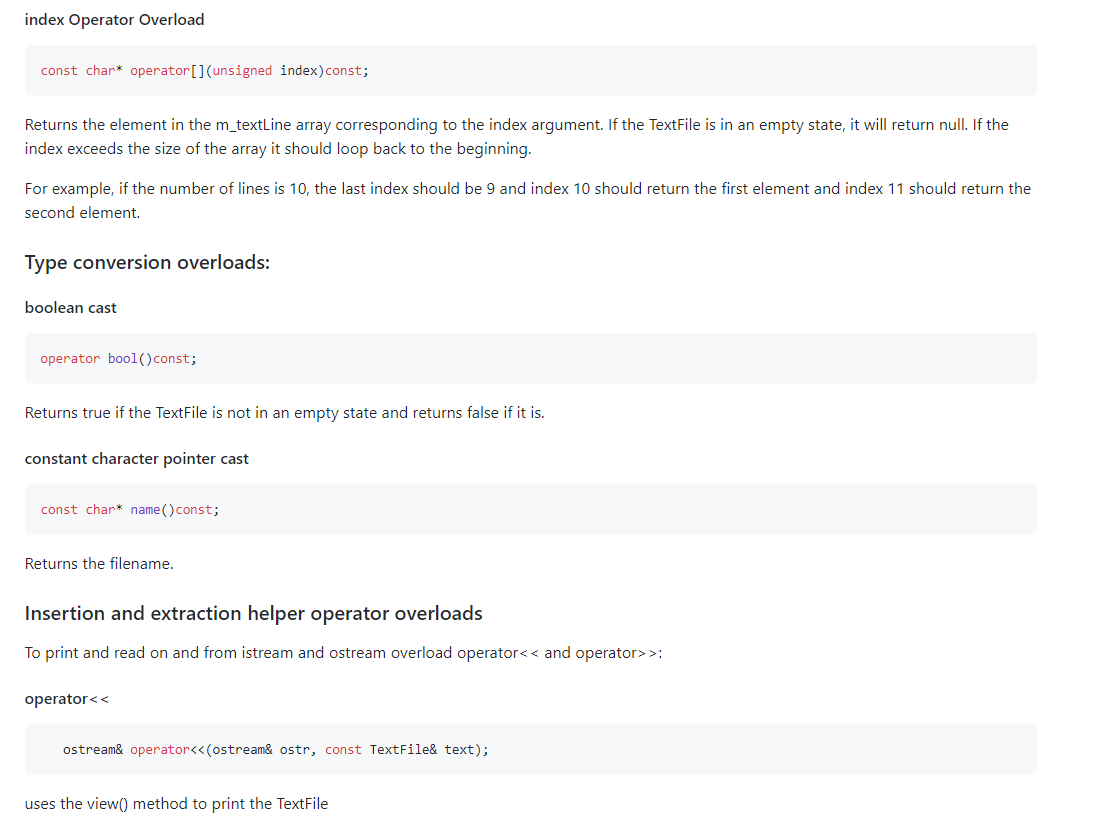 Solved LAB (50%) TextFile module Your task for this lab is | Chegg.com