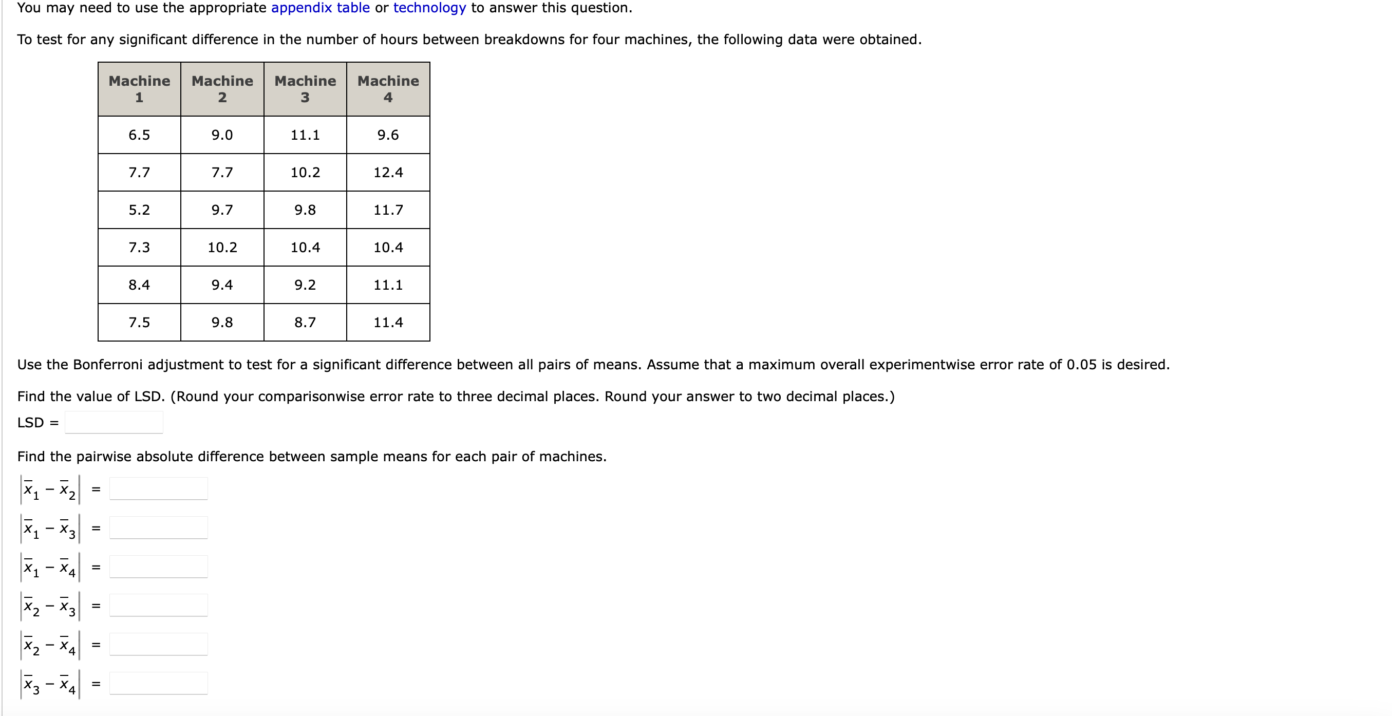 Solved You may need to use the appropriate appendix table or | Chegg.com