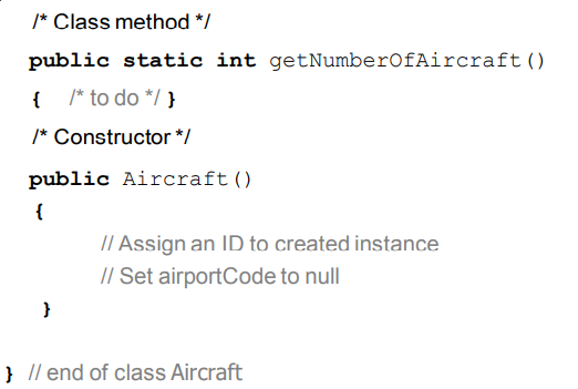 JAVA exercise: Please see the java code below and | Chegg.com