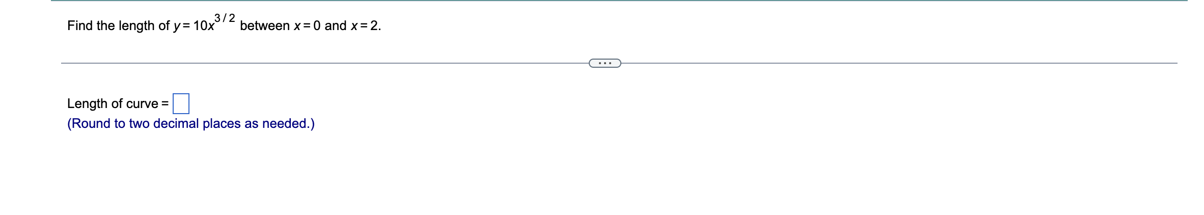 Solved 3/2 Find the length of y= 10x between x= 0 and x= 2. | Chegg.com