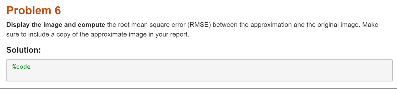 Display the image and compute the root mean square | Chegg.com