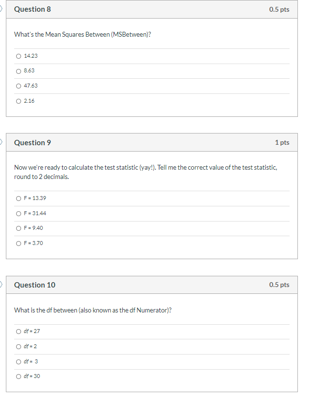 Solved Use this table to answer the following questions: | Chegg.com