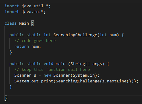 Solved Have the function SearchingChallenge(num) return the | Chegg.com
