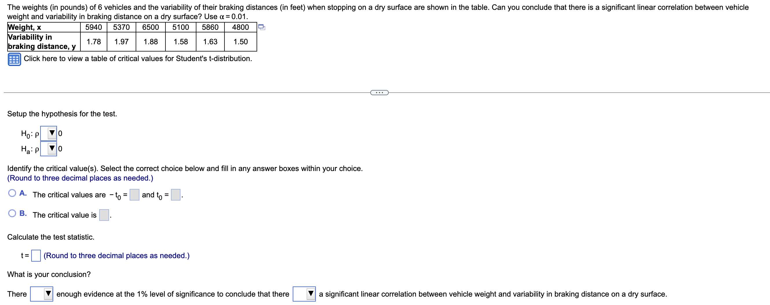 Solved Click here to view a table of critical values for | Chegg.com