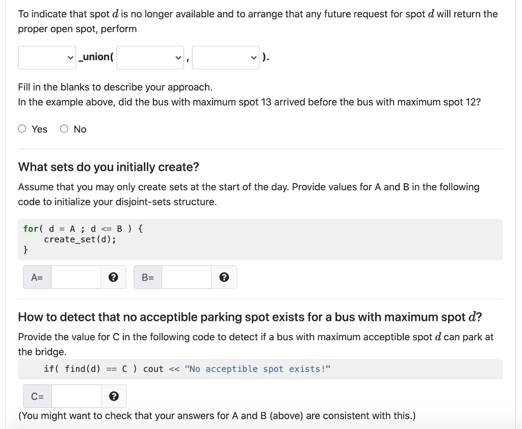 Solved Question 3 Assigned Parking You're in charge of