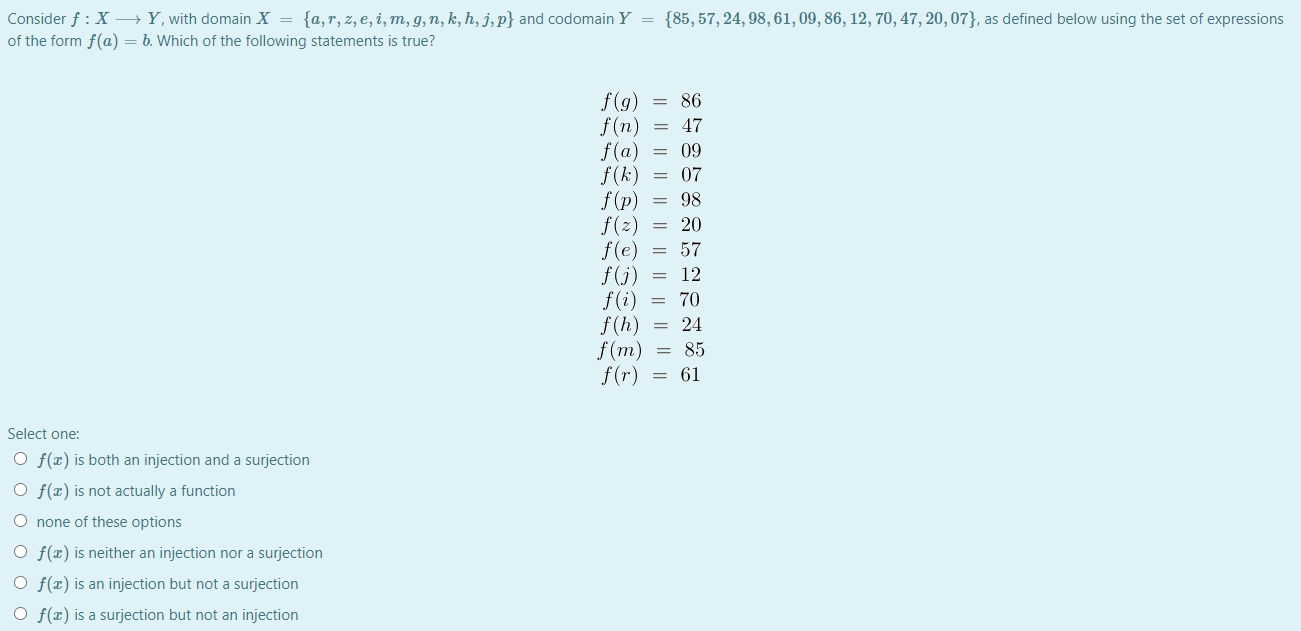 Solved Consider F X Y With Domain X 1 7 6 H E J Chegg Com
