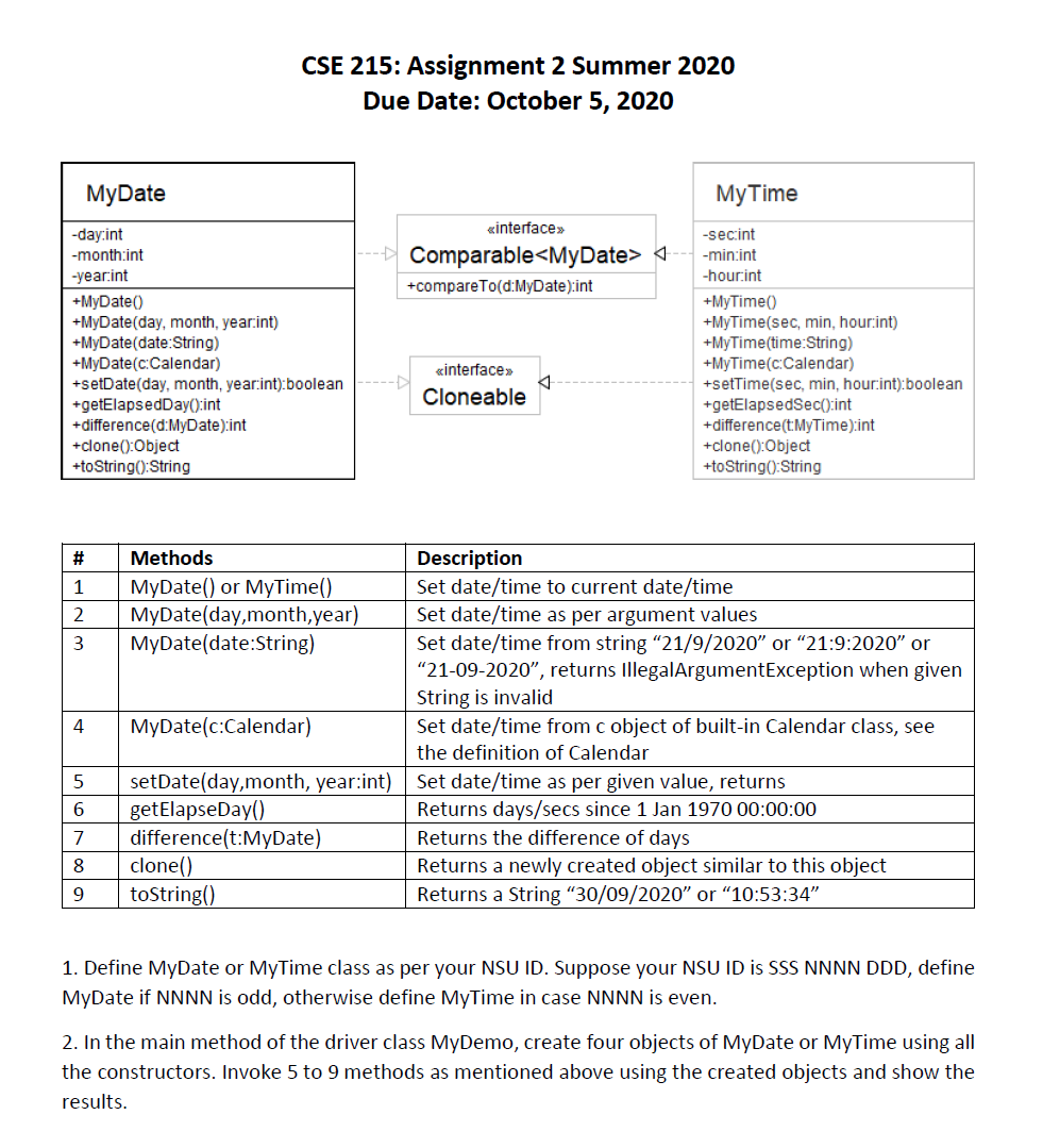 Language: Java | Chegg.com