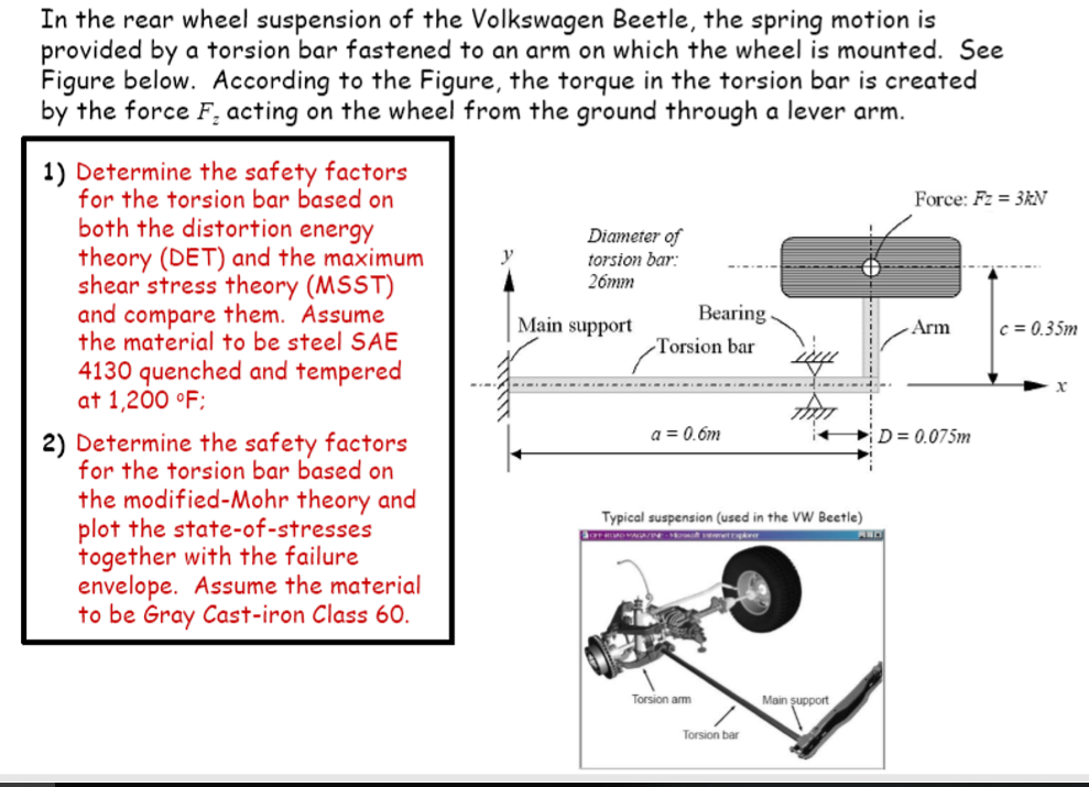 Vw Beetle Rear Suspension Diagram Diagram For You