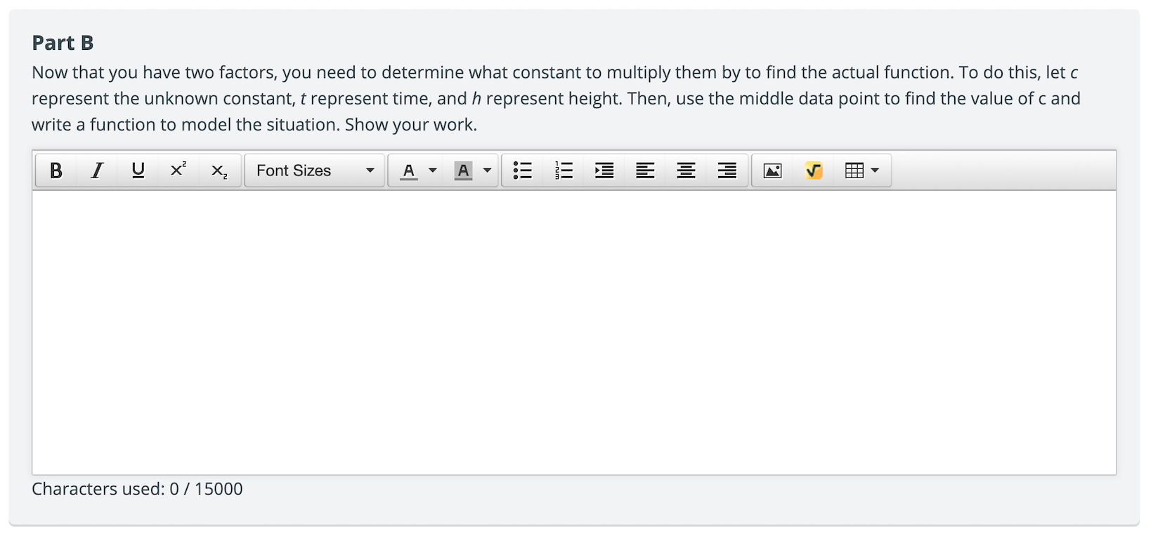 Solved Task 2 Print Creating a Model Based on Data Eric is | Chegg.com