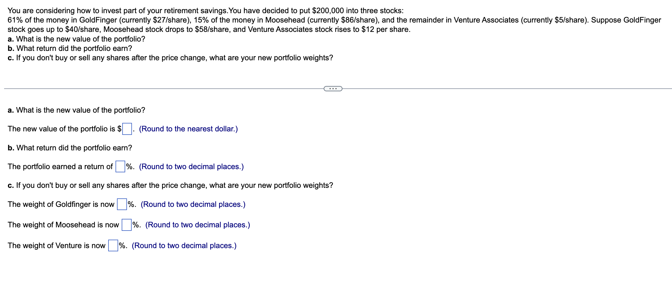 Solved You are considering how to invest part of your | Chegg.com