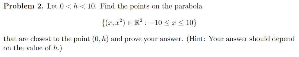 Solved Problem 2. Let 0 | Chegg.com