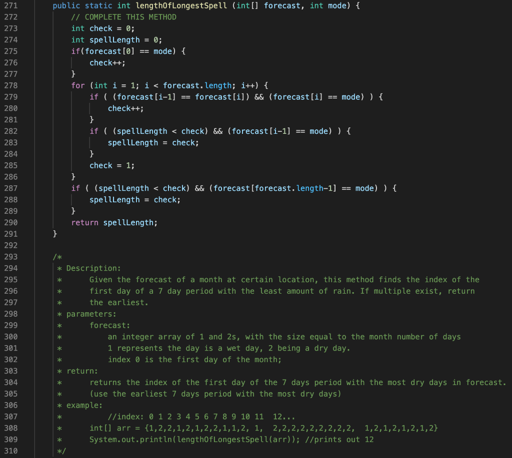 Solved 12 public class WeatherGenerator { 13 static final | Chegg.com