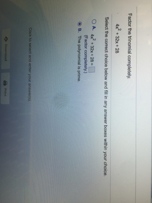 solved-factor-the-trinomial-completely-4x-32x-28-select-the-chegg