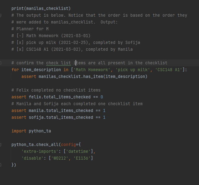 Solved This module contains a __main__ block that defines | Chegg.com