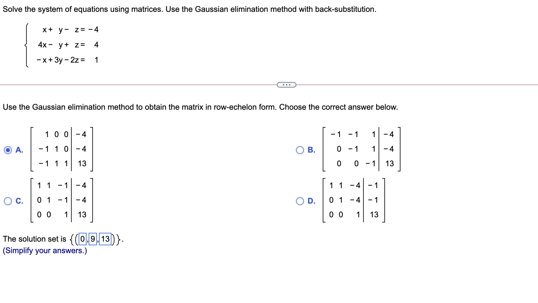 Solved Find The Products AB And BA To Determine Whether B Is | Chegg.com