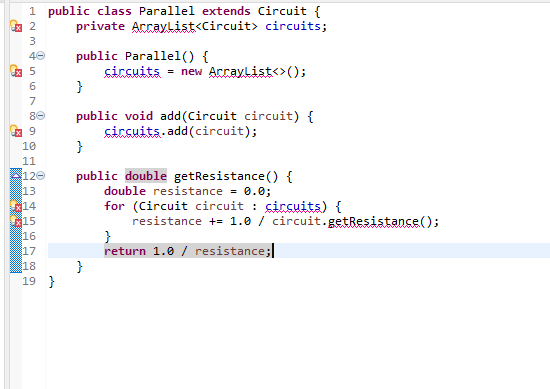 Solved BELOW ARE THE ERRORS I AM GETTING IN MY CODE IN THE | Chegg.com