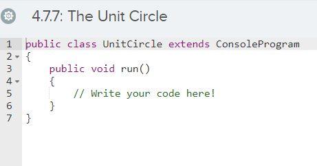 Solved In this program we are going to practice using the | Chegg.com