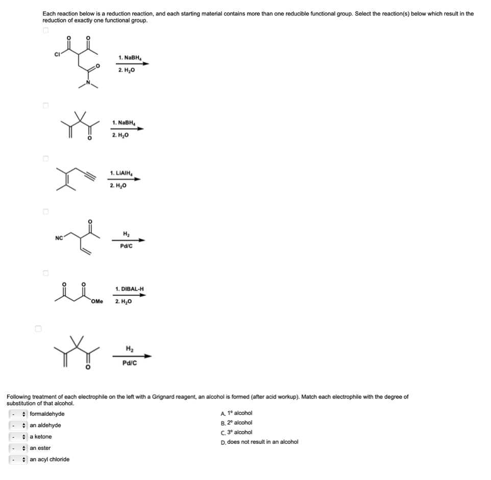 solved-each-reaction-below-is-a-reduction-reaction-and-each-chegg