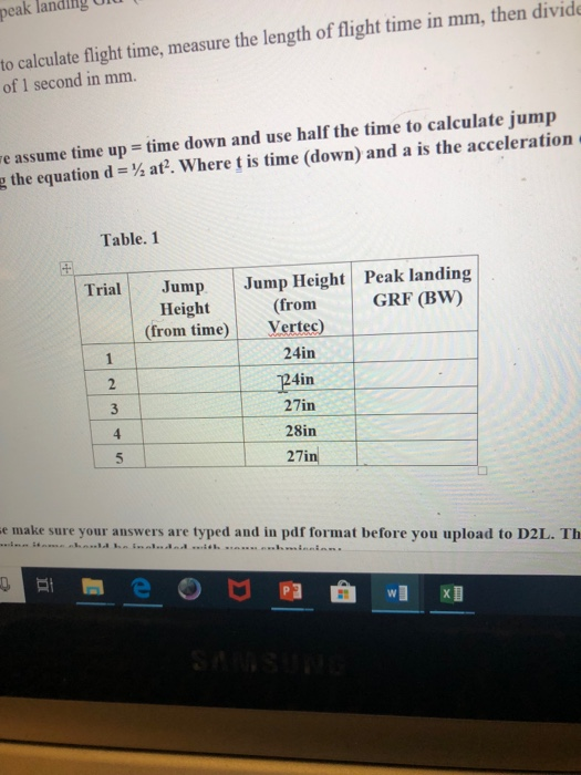 Need the rest of the table filled out. I have graphs