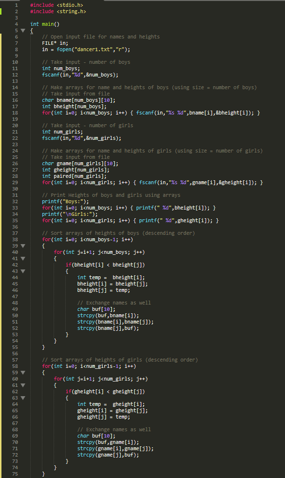 Solved C programming help please! This is my program and i | Chegg.com