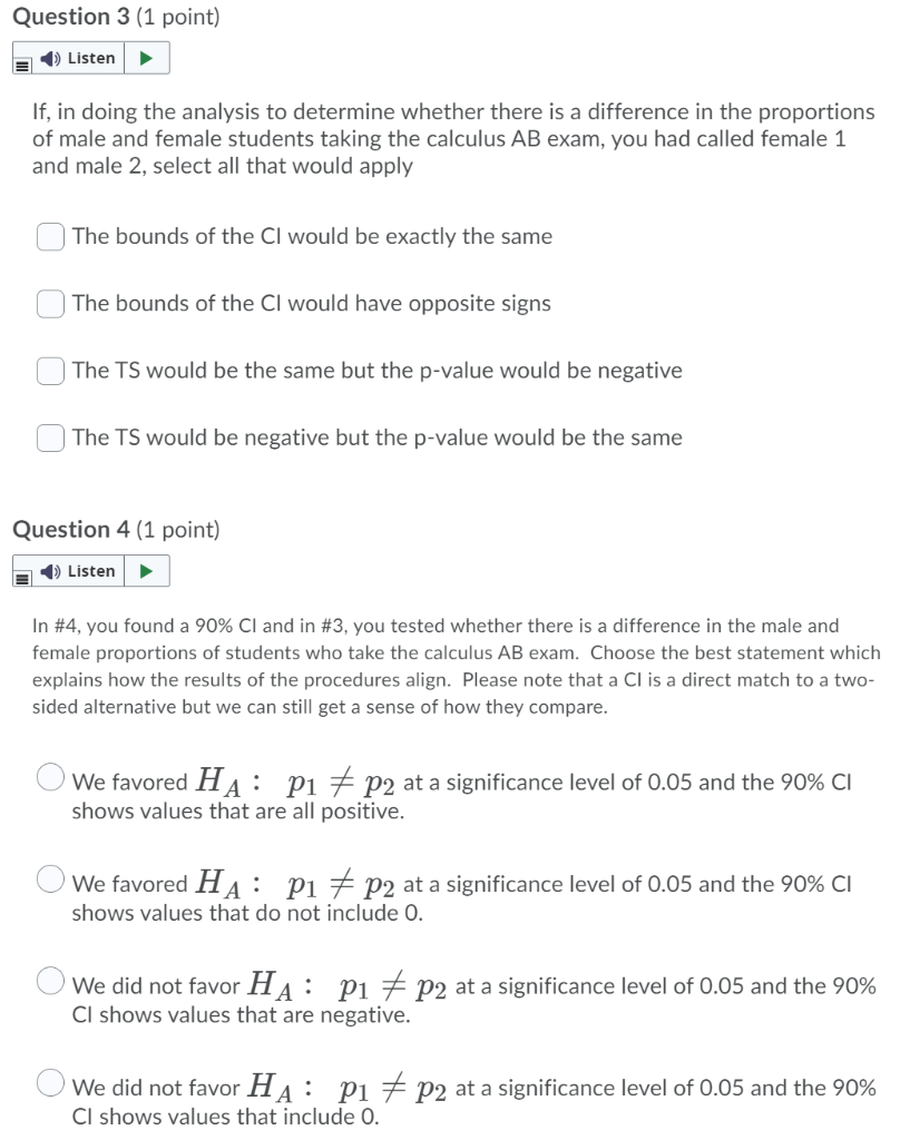 Solved Question 2 (2.5 points) Saved Listen Many high school | Chegg.com