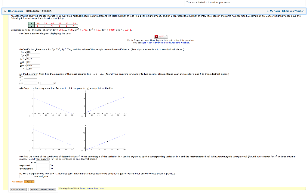Solved 2 My Notes Ask Your Teacher -19 points BBUnderStat12 | Chegg.com