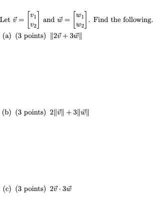Solved PLEASE SOLVE USING BASIC LINEAR ALGEBRA | Chegg.com