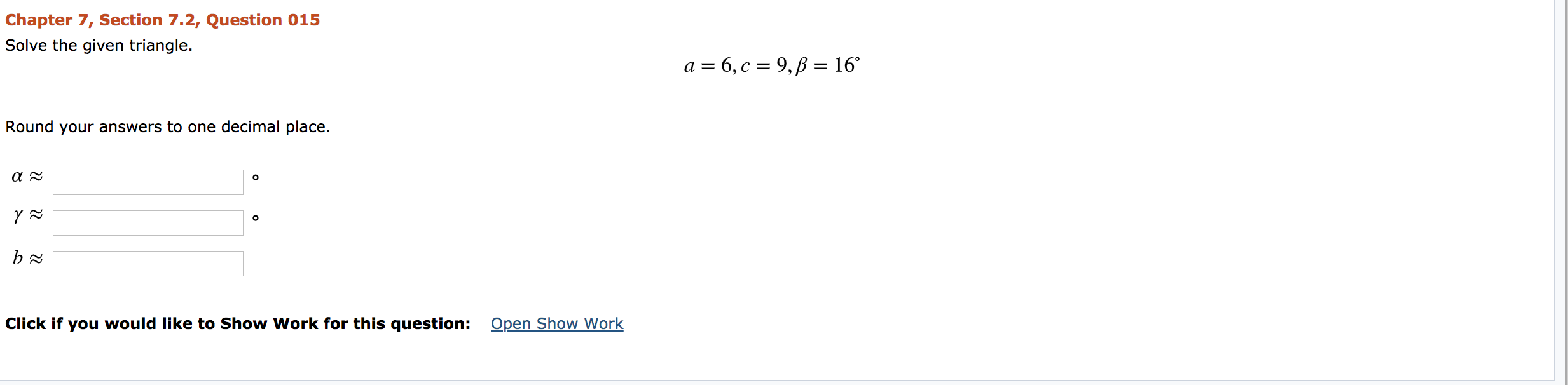 Solved Chapter 7, Section 7.2, Question 015 Solve The Given | Chegg.com