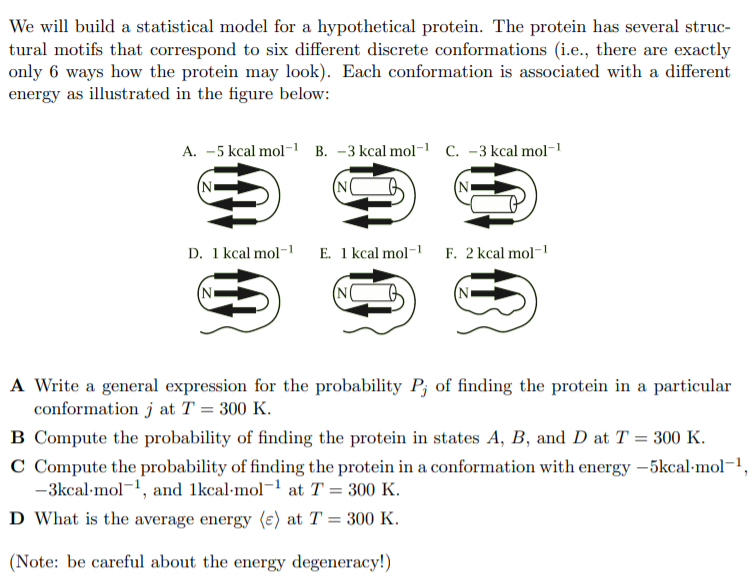 Solved We will build a statistical model for a hypothetical | Chegg.com