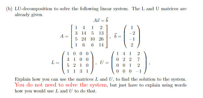 Solved 4. 25pt] (a) Gauss-Seidel Iterative Method For The | Chegg.com