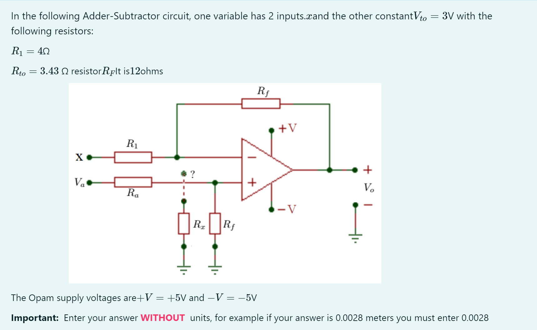 [Solved]: In The Following Adder-Subtractor Circuit, One Va