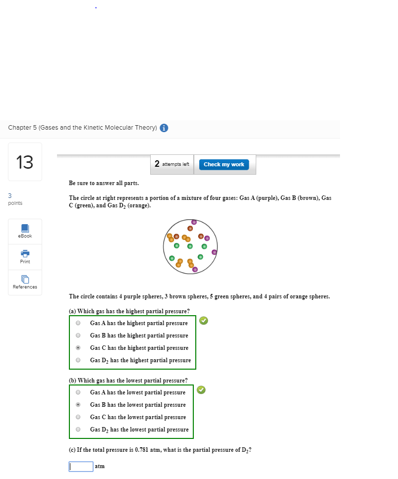 Solved I got the first two parts of the problem correct but | Chegg.com