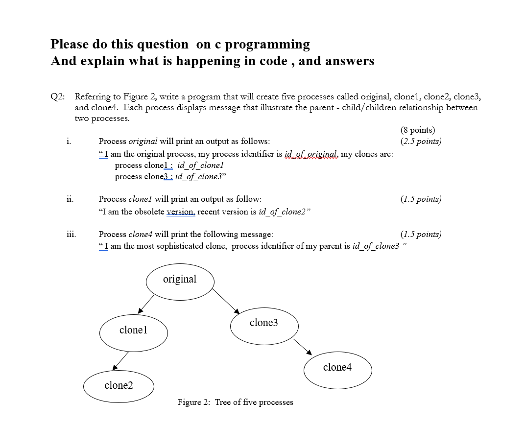 Solved Please do this question on c programming And explain | Chegg.com