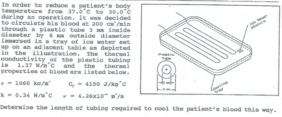 Solved Ice Water Mixturo In order to reduce a patient's body | Chegg.com